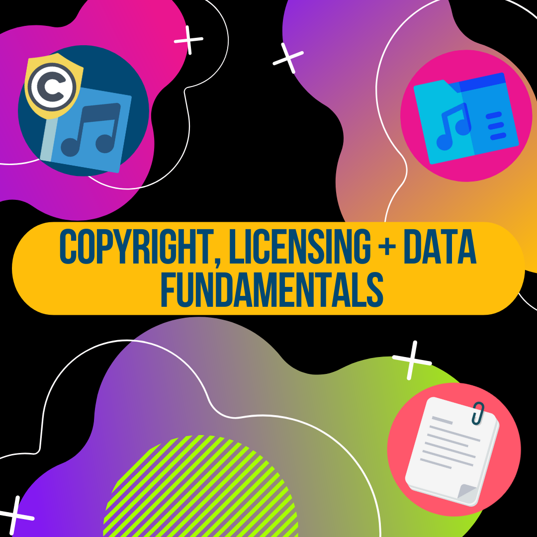 Copyright, Licensing + Data Fundamentals packshot